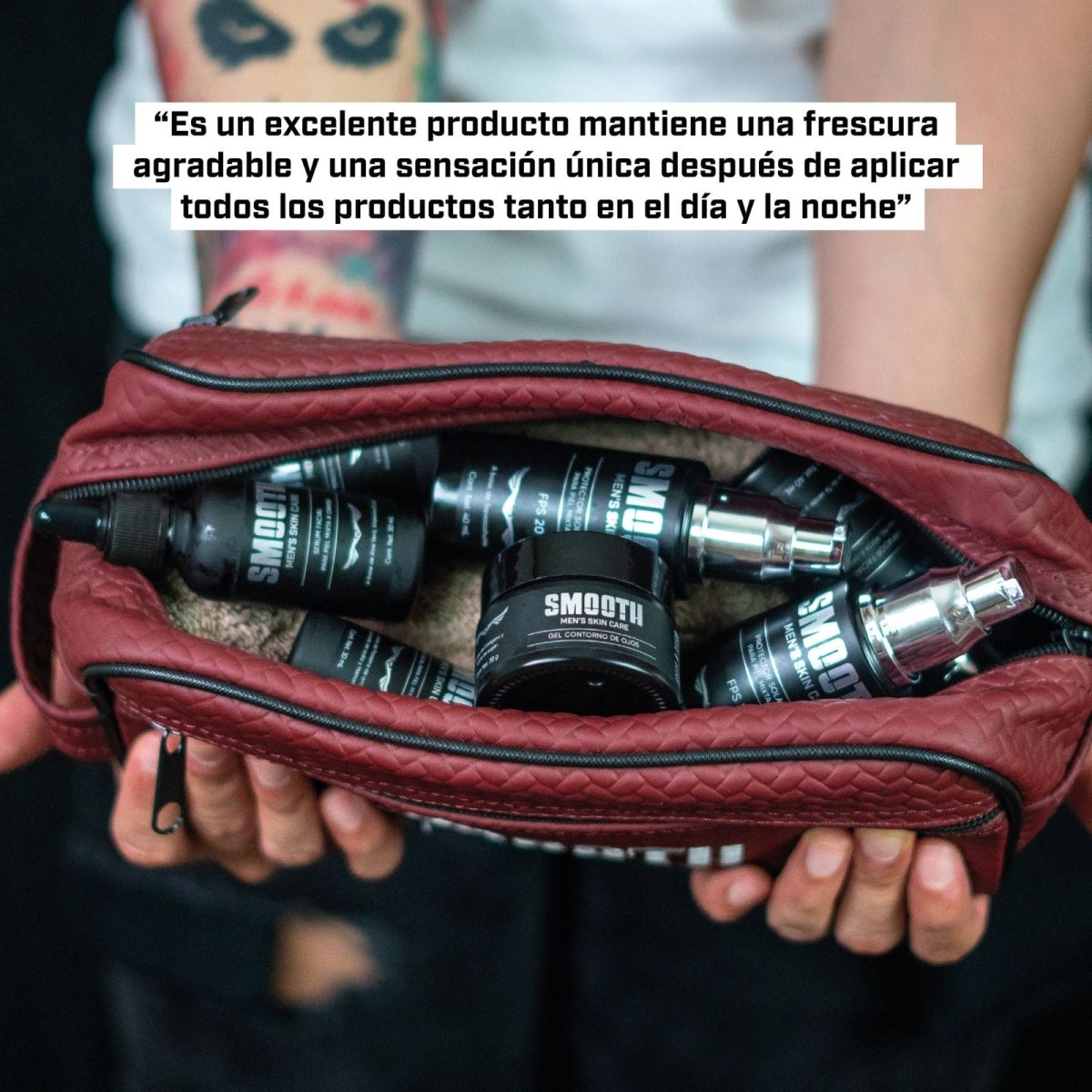Kit Definitivo Smooth Con Bolsa | Piel Mixta/Grasa/Normal - Smoothmx