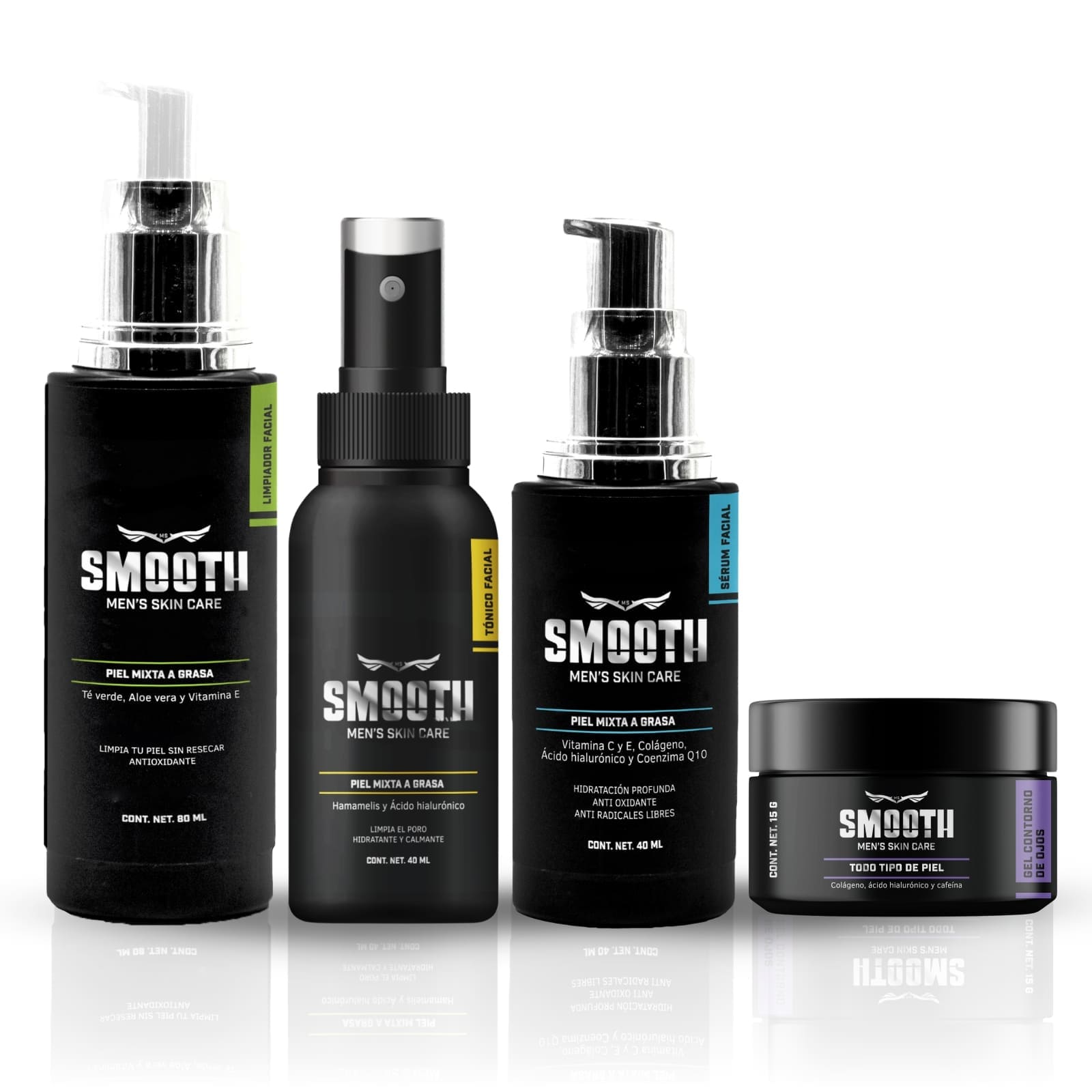Kit Básico Smooth | Piel Mixta/Grasa