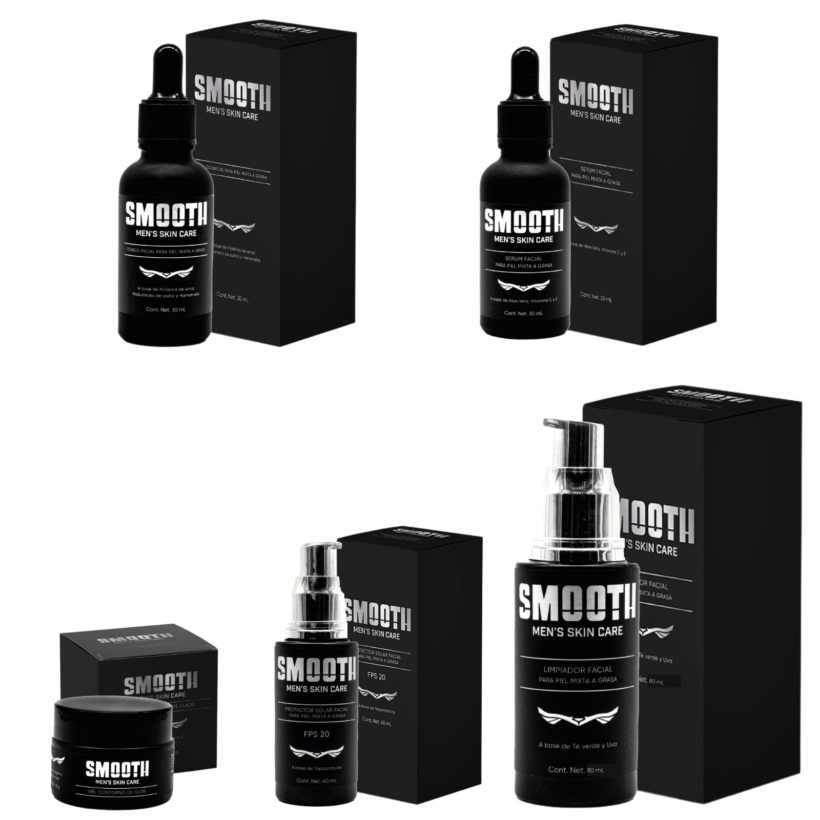 Kit Definitivo Smooth | Piel Mixta/Grasa/Normal