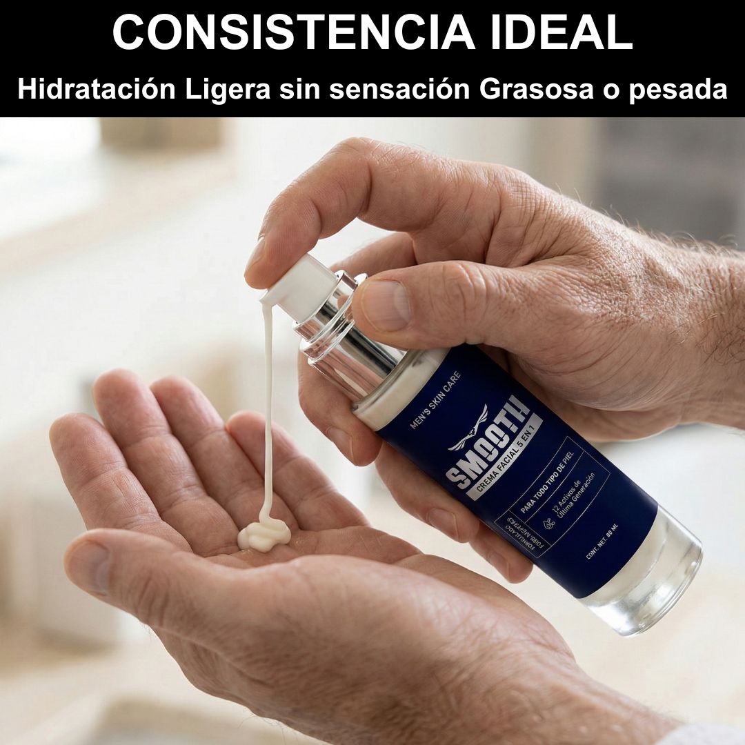 Crema Facial 5 en 1 - Smoothmx