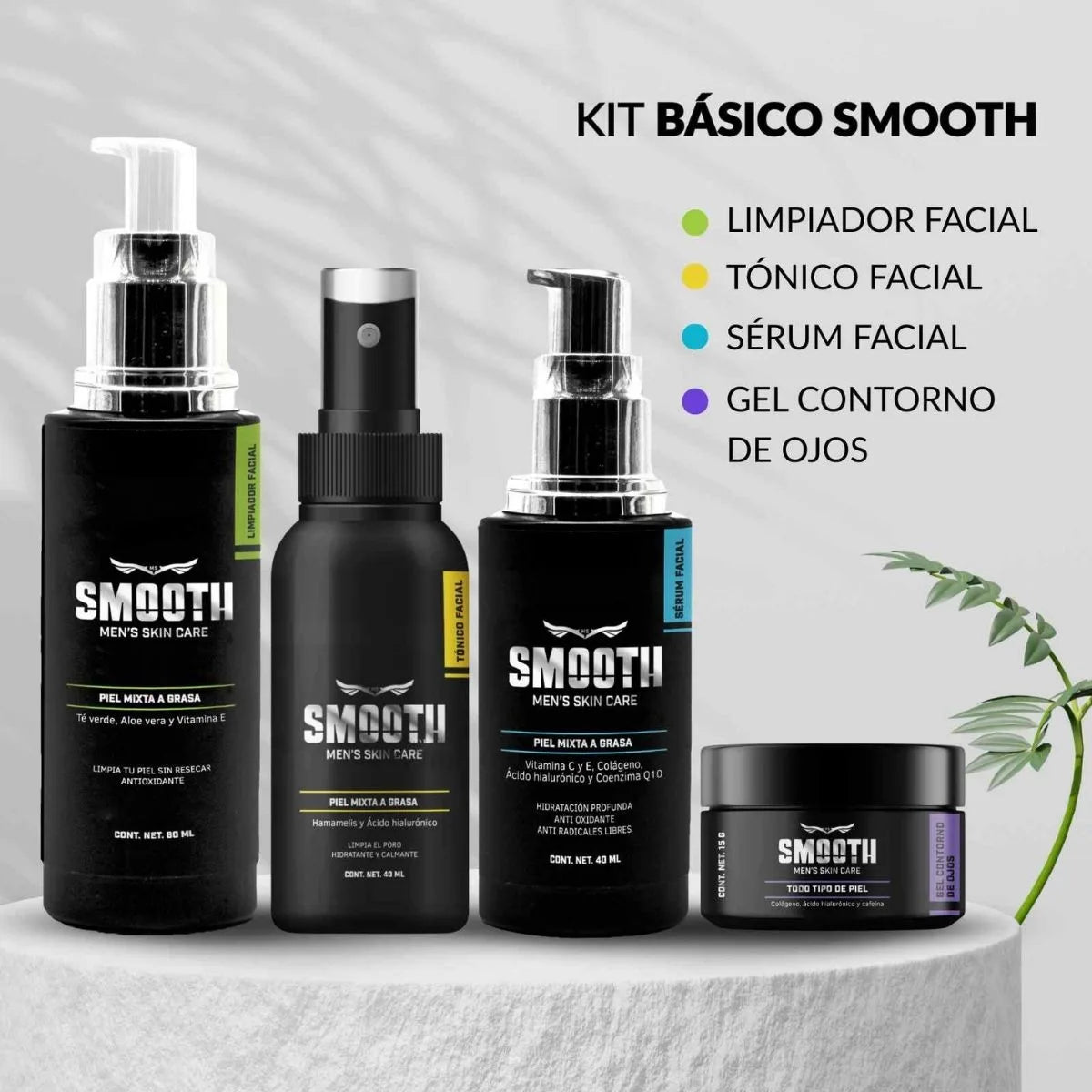 Kit Básico Smooth | Piel Mixta/Grasa - Smoothmx