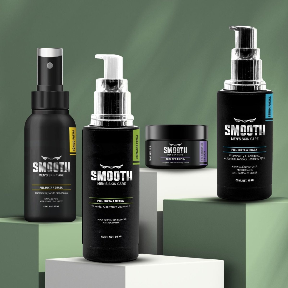 Kit Básico Smooth | Piel Mixta/Grasa - Smoothmx