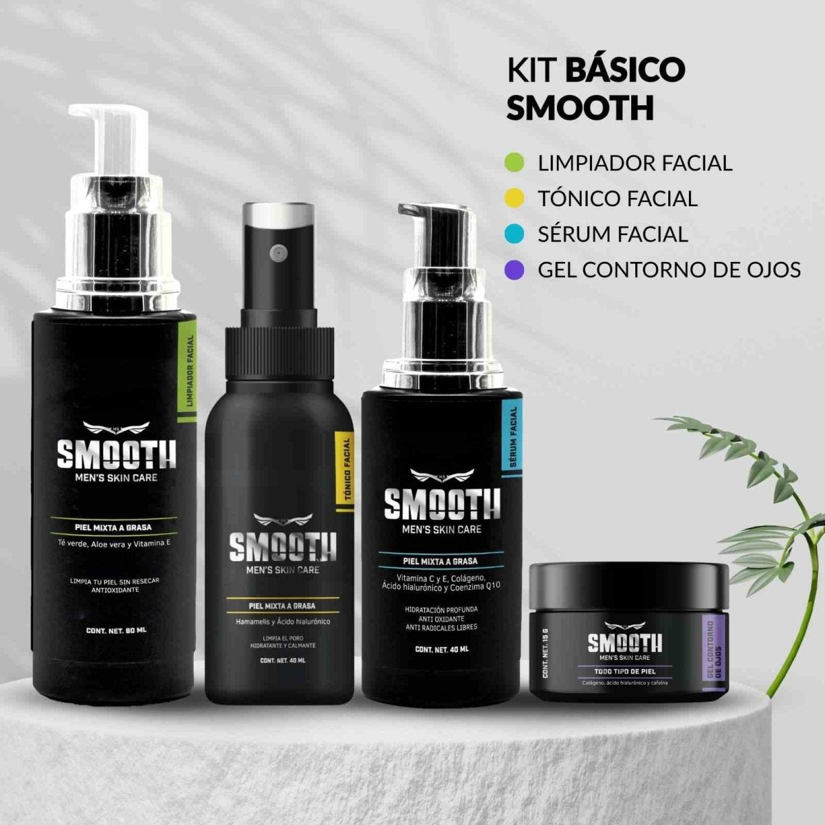 Kit Básico Smooth | Piel Mixta/Grasa - Smoothmx