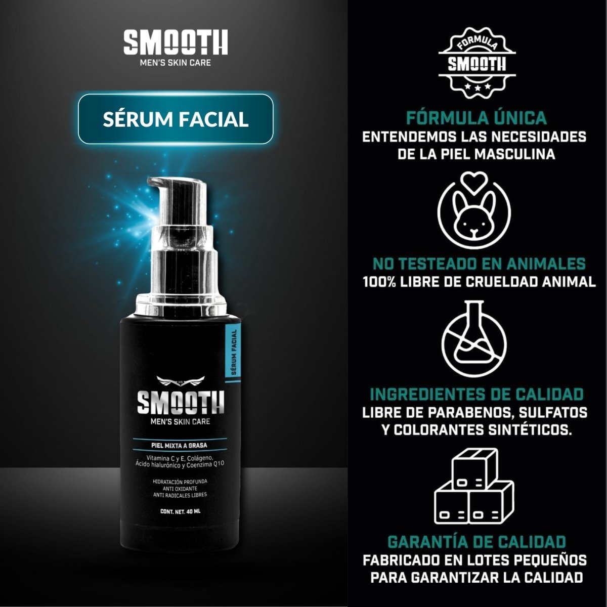 Kit Cuidado Nocturno Smooth - Smoothmx