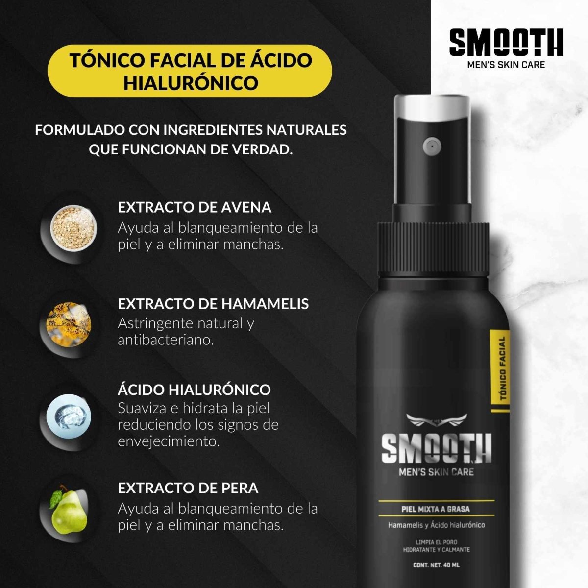 Kit Definitivo Smooth + Bolsa | Piel Mixta/Grasa/Normal - Smoothmx