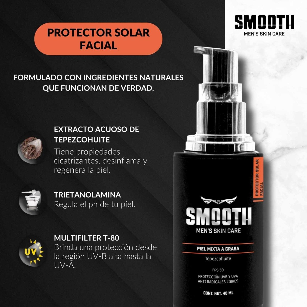 Kit Definitivo Smooth + Bolsa | Piel Mixta/Grasa/Normal - Smoothmx