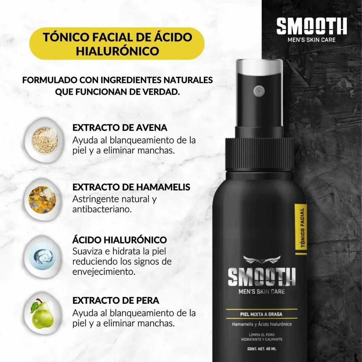 Kit Definitivo Smooth Piel Mixta Grasa o Normal - Smoothmx