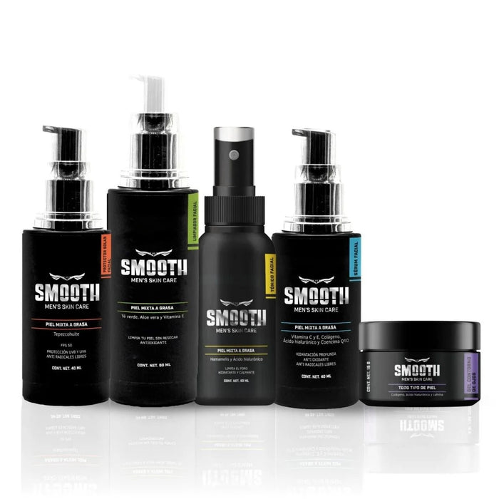Kit Definitivo Smooth Piel Mixta Grasa o Normal - Smoothmx