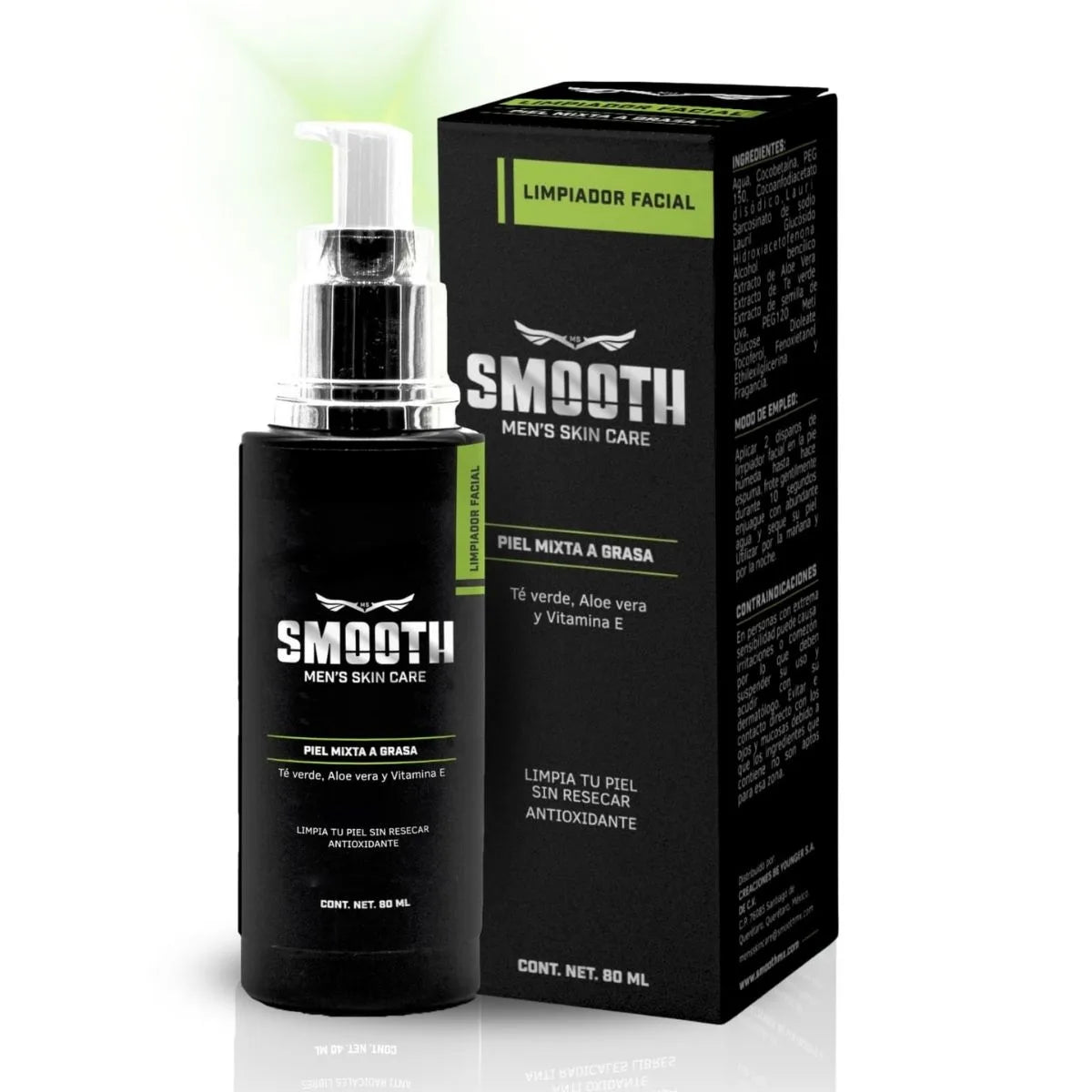 Limpiador facial Té Verde - Smoothmx