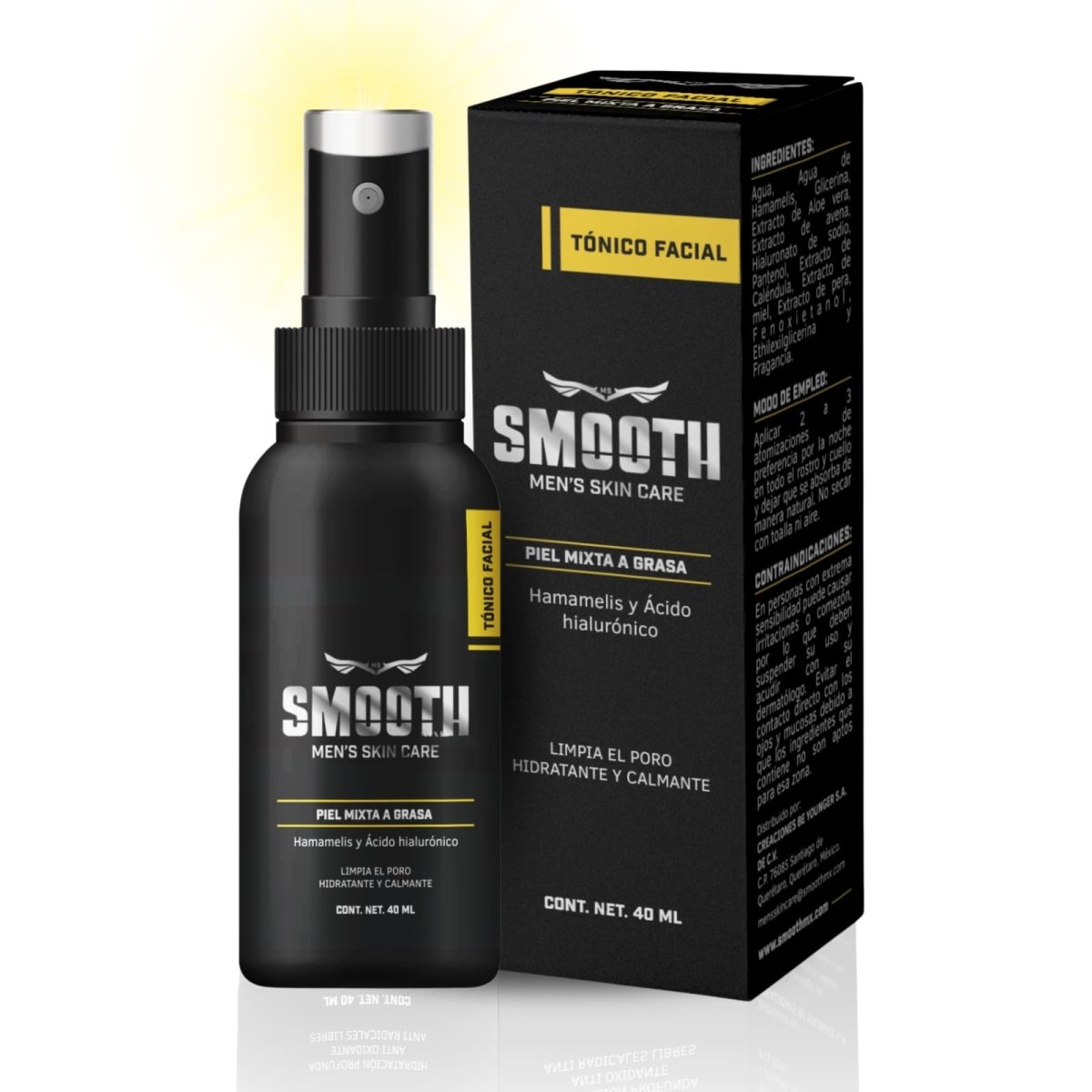 Tonico facial de Ácido Hialurónico - Smoothmx